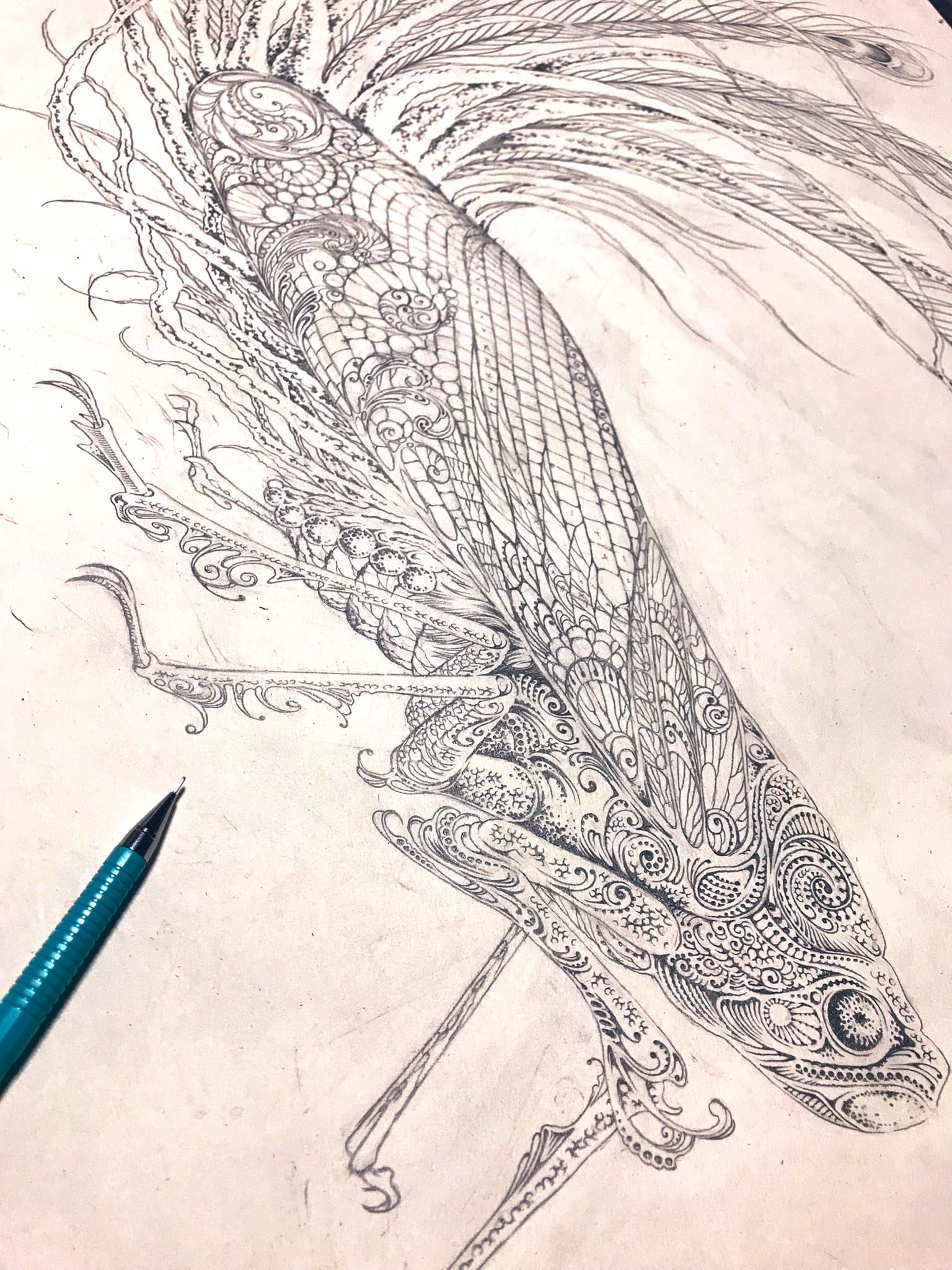 【Papercut art】Peacock Feathers - Image 7