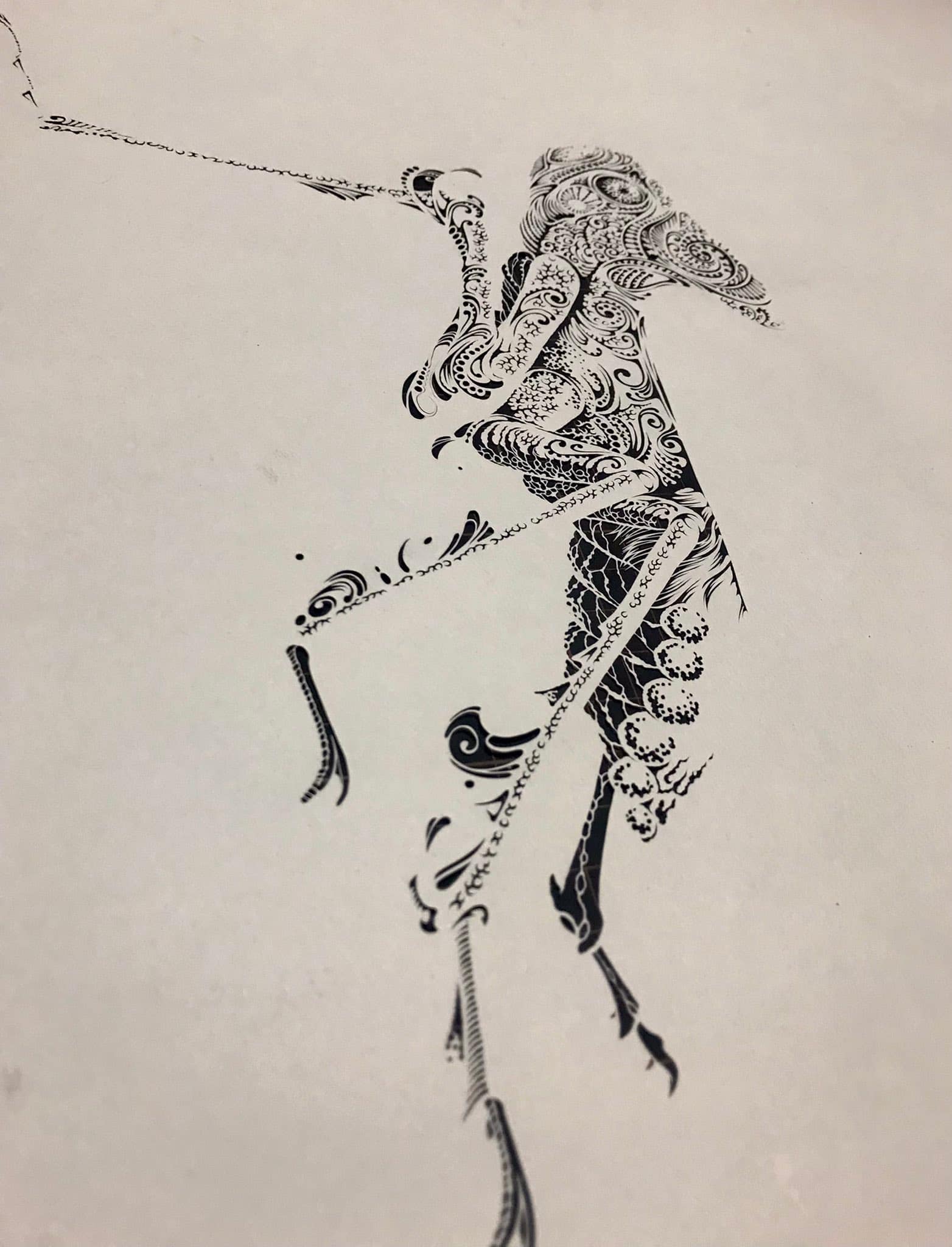 【Papercut art】Peacock Feathers - Image 8