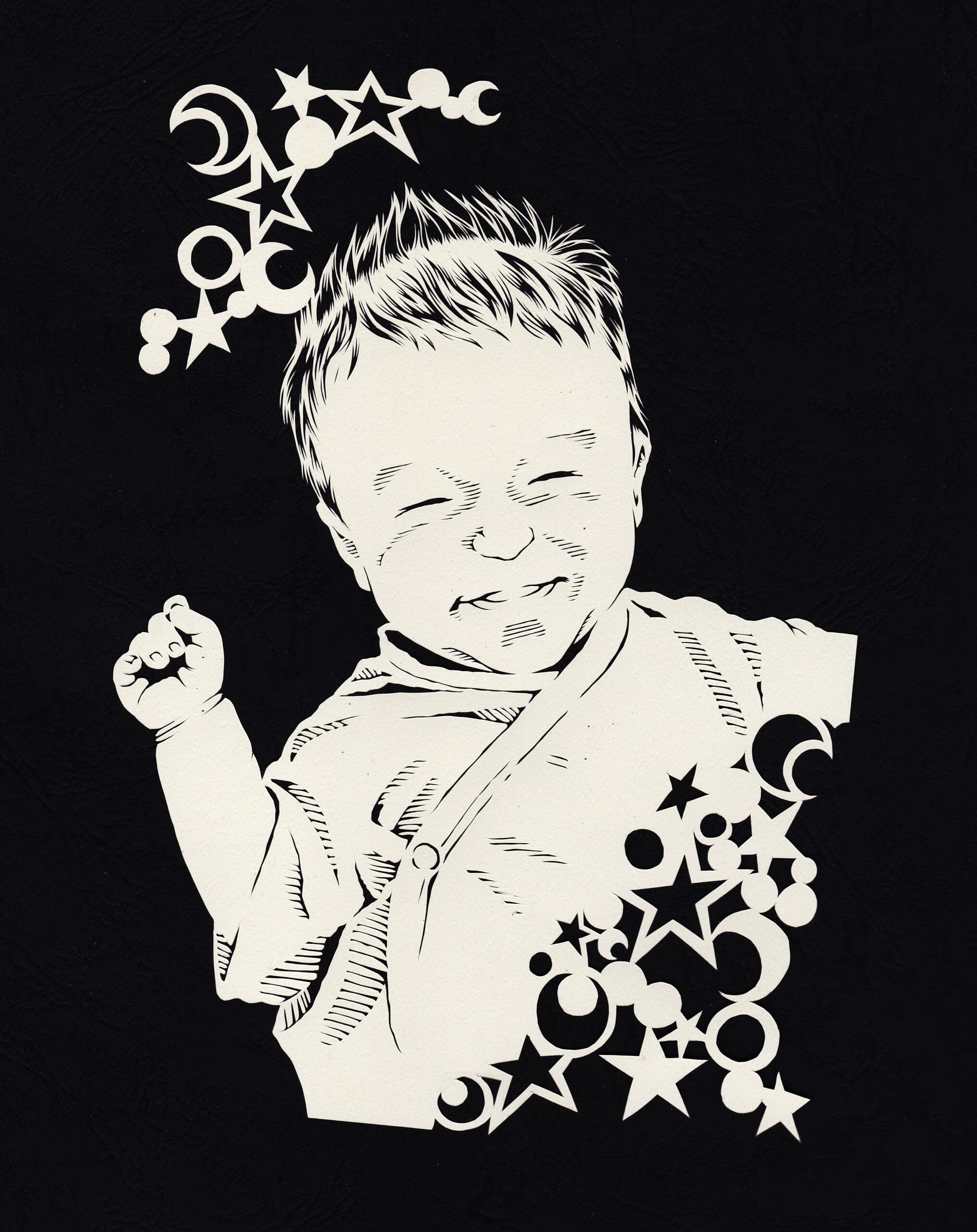 【切り絵】カスタムメイド(サイズ:B5) - 画像 (2)